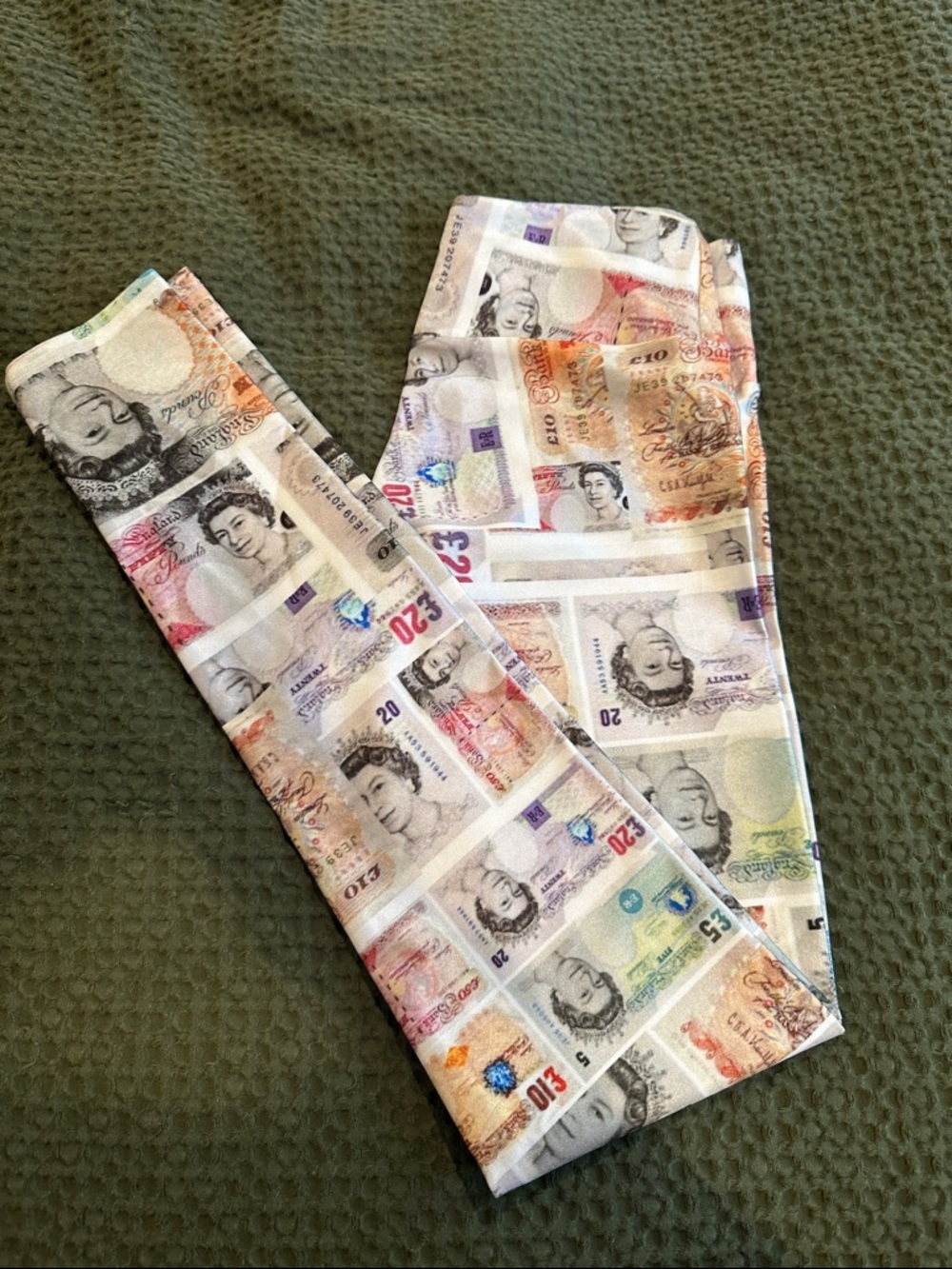 Goldsheep British Banknote Women’s Leggings